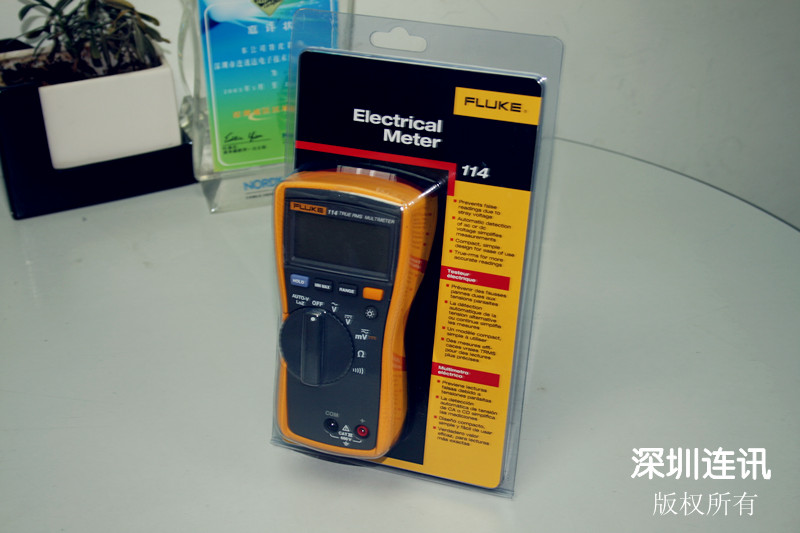 Fluke 114 福祿克電氣測量萬用表 Fluke 114 福祿克電氣測量萬用表
