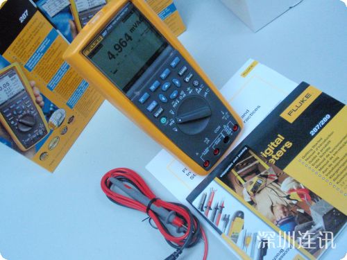 Fluke 287 福祿克真有效值電子記錄萬用表 Fluke 287 福祿克真有效值電子記錄萬用表