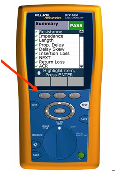 fluke dtx-1800 測(cè)試 fluke dtx-1800測(cè)試