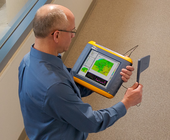 Fluke Optiview XG走動