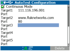 福祿克lrat2000自動測試界面