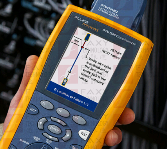【福祿克】Fluke DTX-1500網線測試儀DTX1500電纜分析儀 【福祿克】Fluke DTX-1500網線測試儀DTX1500電纜分析儀