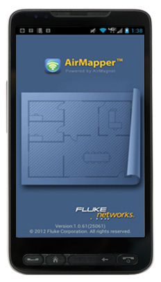 【福祿克】Fluke AirMagnet AirMapper應用程序 【福祿克】Fluke AirMagnet AirMapper應用程序