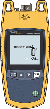 Fiber QuickMap 和Fiber OneShot PRO顯示0m或0ft Fiber QuickMap 和Fiber OneShot PRO顯示0m或0ft