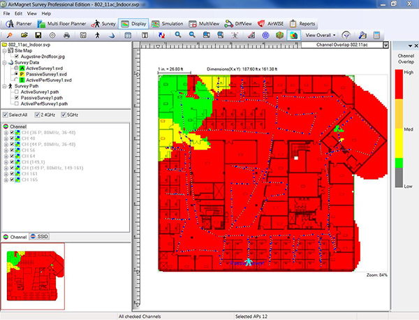 NetScout Airmagnet Survey PRO(AM/A4018)無線測試儀 NetScout Airmagnet Survey PRO(AM/A4018)無線測試儀