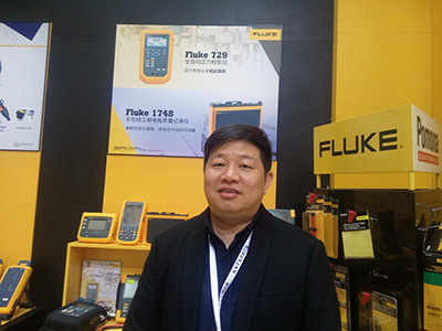 吳志峰,福祿克測(cè)試儀器(上海)有限公司 工業(yè)測(cè)試儀器部產(chǎn)品經(jīng)理