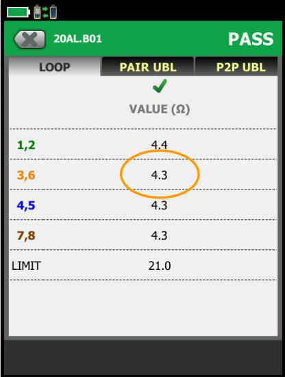 DSX8000測試電阻的不平衡